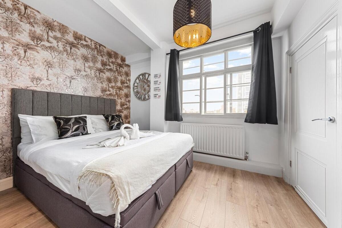 Central London Luxury, Relaxing Apartment! 2 Mins From Paddington Station! 客房 照片