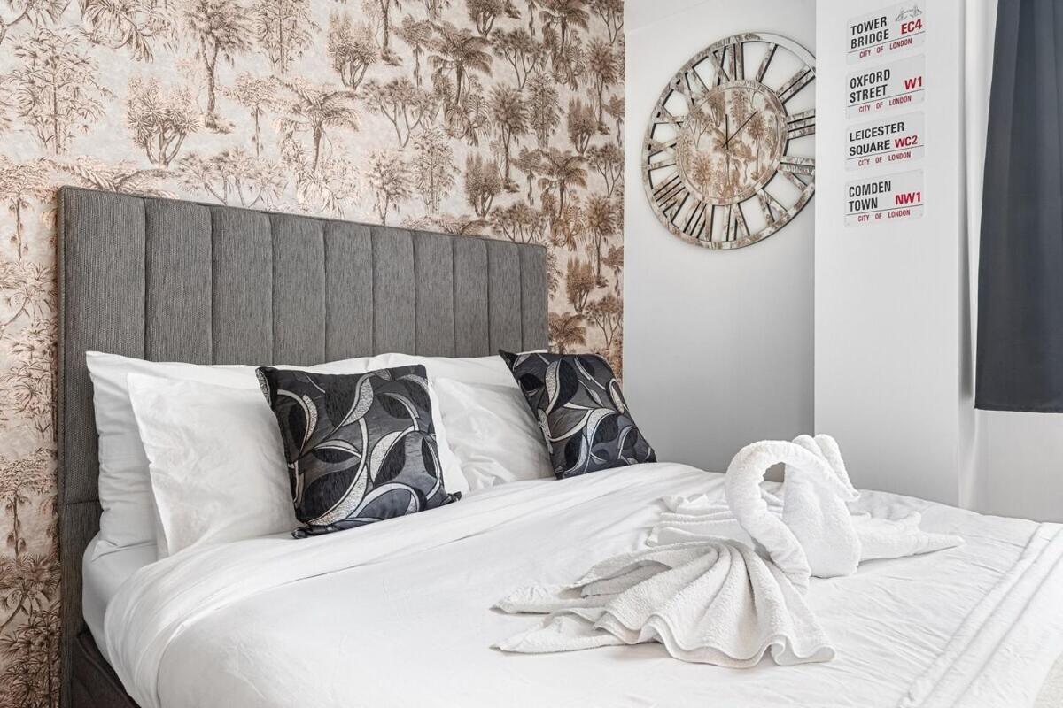 Central London Luxury, Relaxing Apartment! 2 Mins From Paddington Station! 客房 照片